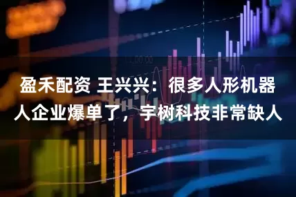 盈禾配资 王兴兴：很多人形机器人企业爆单了，宇树科技非常缺人